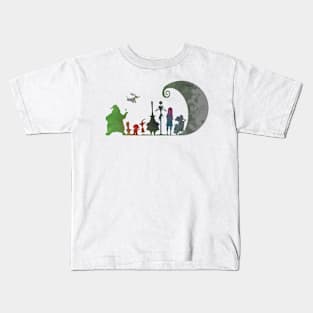 Halloween Inspired Silhouette Kids T-Shirt